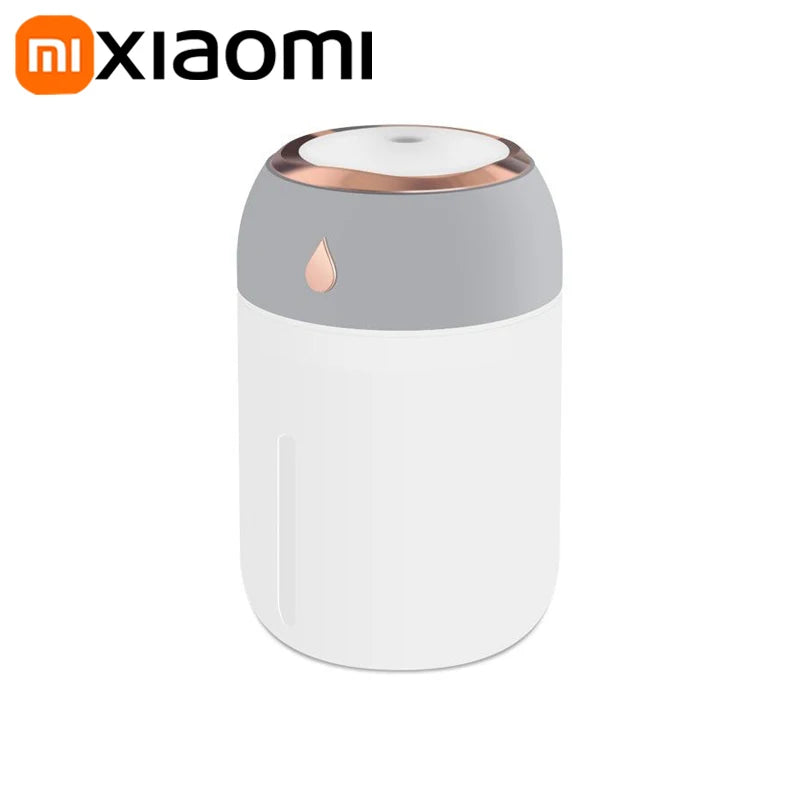 High Quality 2026 Xiaomi Mini Car Portable Air Humidifier Electric Aroma Diffuser LED Cool Light Mist For Home Car Aromatherapy Plant Purifier