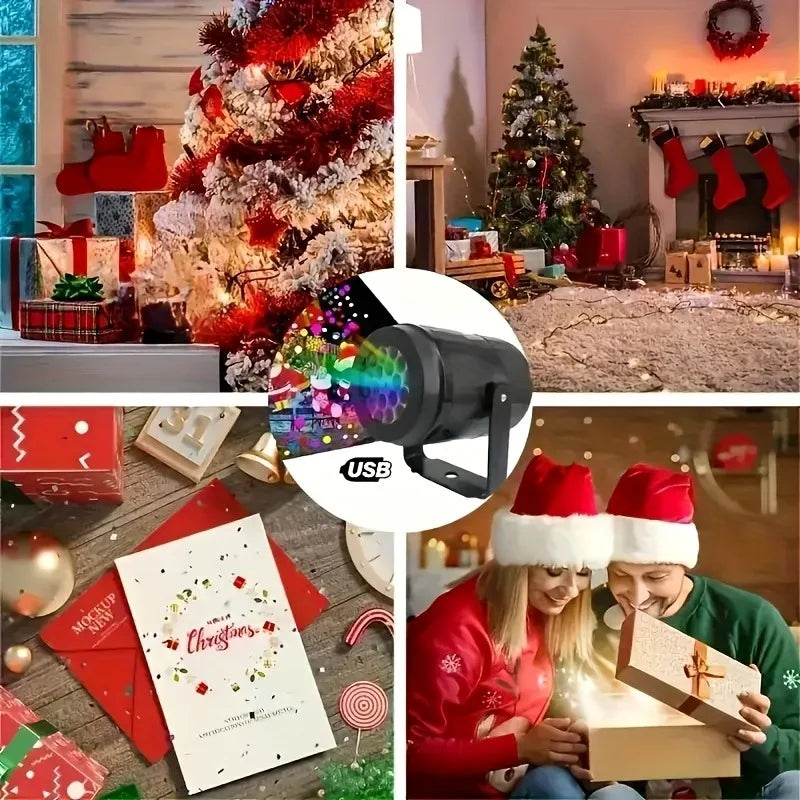 π Christmas Projection Lamp Plug In the Magic! π , π Turn Any Room Into a Magical Christmas Wonderland!, βοΈ Dazzling Christmas Projection Lamp β A Light Show of Holiday Cheer!, π Snowflakes, Stars & Sparkle Experience the Magic of Christmas in Lights!