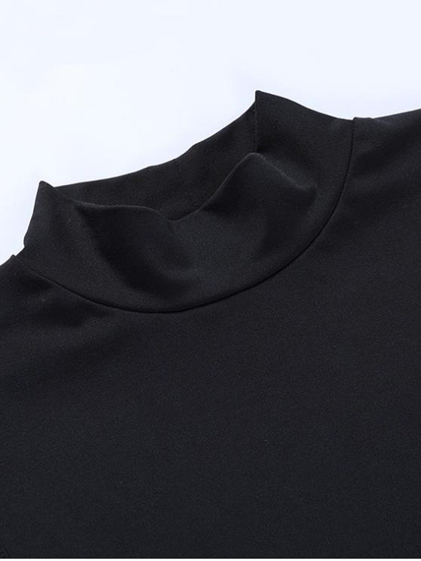 Sexy Hollow Out High Split Sleeveless Dress, Flirty, Bold & Elegant High Neck Hollow-Out Dress for Women, Flirty, Bold & Elegant  High Neck Hollow-Out Dress for Women ,Solid Sleeveless High Neck Dress