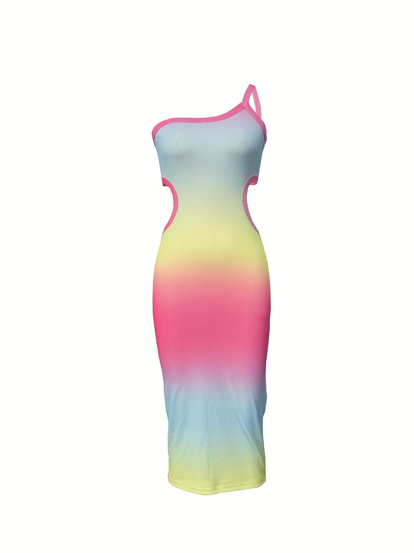 Effortlessly Sexy,Totally You The 2026 Ombre One Shoulder Must Have! ,The Dress Everyone’s Talking About  Ombre Elegance Meets 2026 Glam!, Step Into Confidence