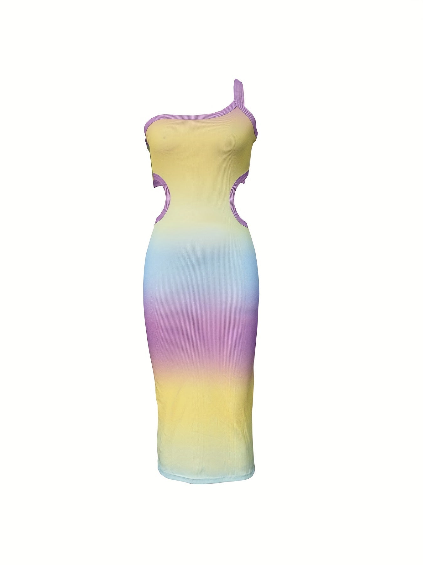 Effortlessly Sexy,Totally You The 2026 Ombre One Shoulder Must Have! ,The Dress Everyone’s Talking About  Ombre Elegance Meets 2026 Glam!, Step Into Confidence