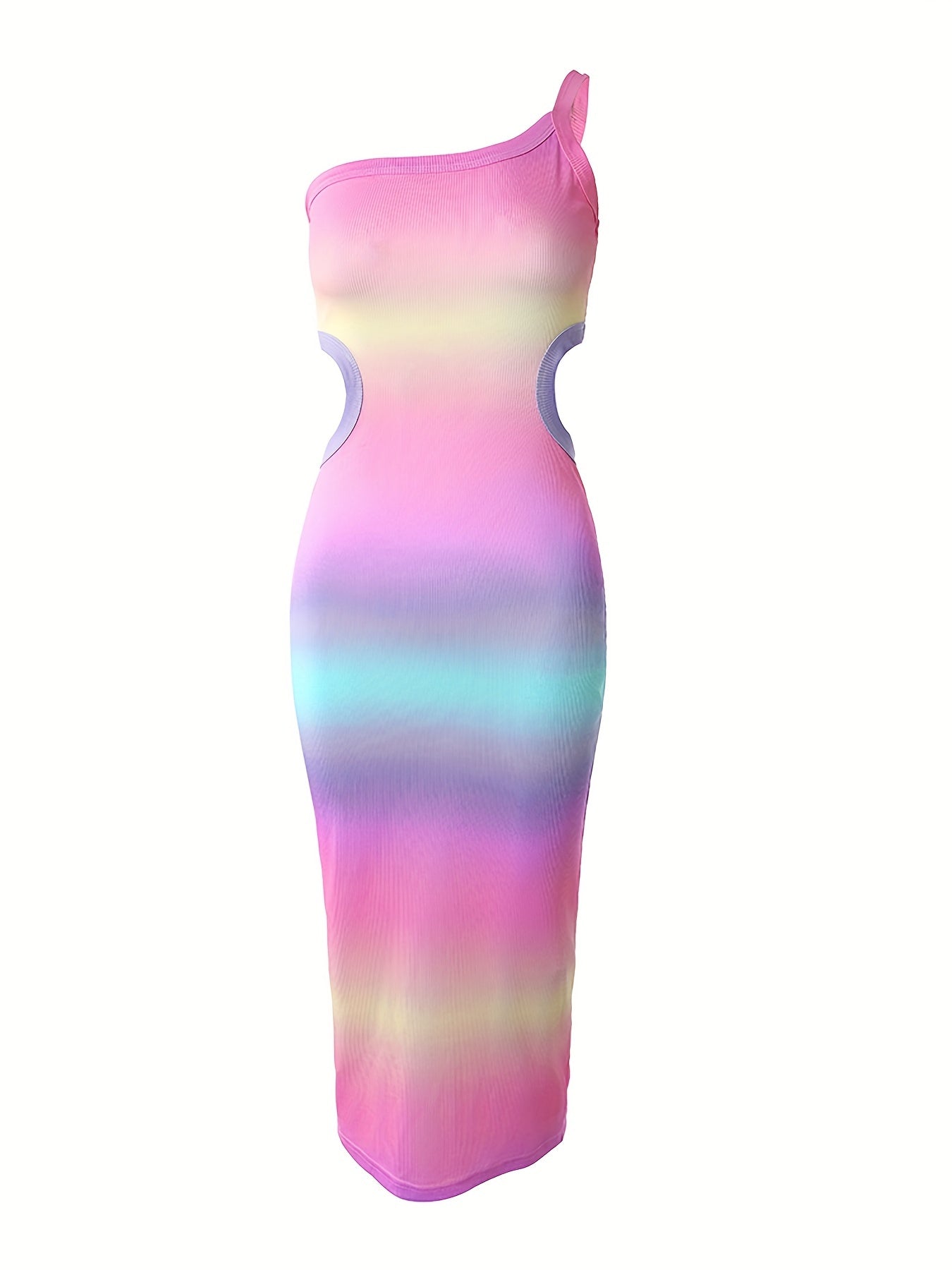 Effortlessly Sexy,Totally You The 2026 Ombre One Shoulder Must Have! ,The Dress Everyone’s Talking About  Ombre Elegance Meets 2026 Glam!, Step Into Confidence