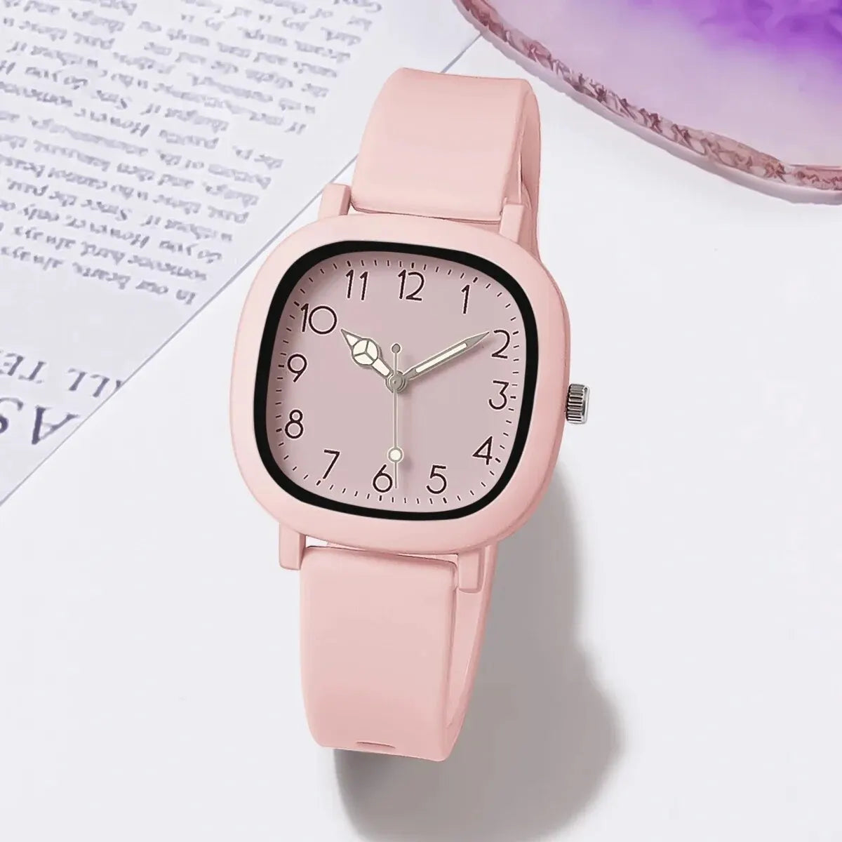 Premium 2026 Women’s Quartz Watch with Soft Silicone Strap, Premium Women’s Quartz Watch with Soft Silicone Strap, Premium Style Watch Sleek, Chic & Perfect for Every Occasion