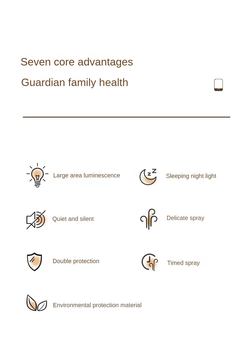 High Quality Premium 2026 Home Essential oil Aromatherapy Machine Automatic Perfume Machine Bedroom Diffuser With Night Light Humidifier