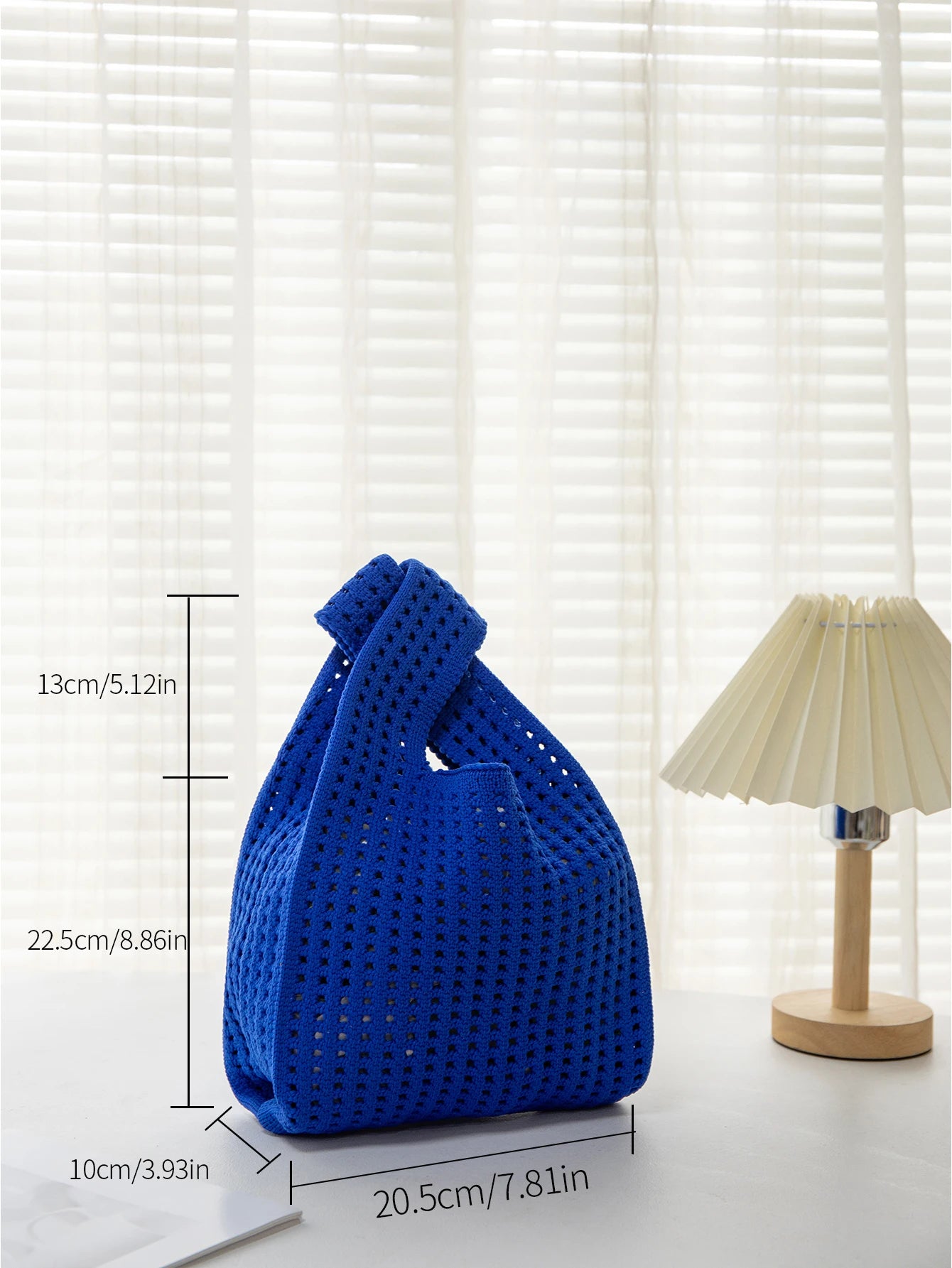 Handmade Knit Wrist Bag Cute, Trendy, Premium Mini Knot Tote Stylish, Colorful & Perfect for Daily Outings