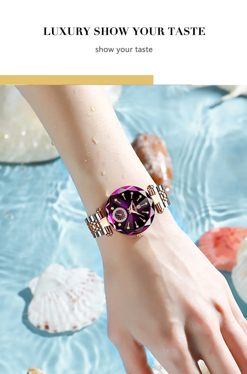 Luxury Premium 2026 POEDAGAR Luxury Elegant Ladies Wristwatch Waterproof Stainless Steel Watch for Woman Simple Casual Dress Women's Quartz Watches