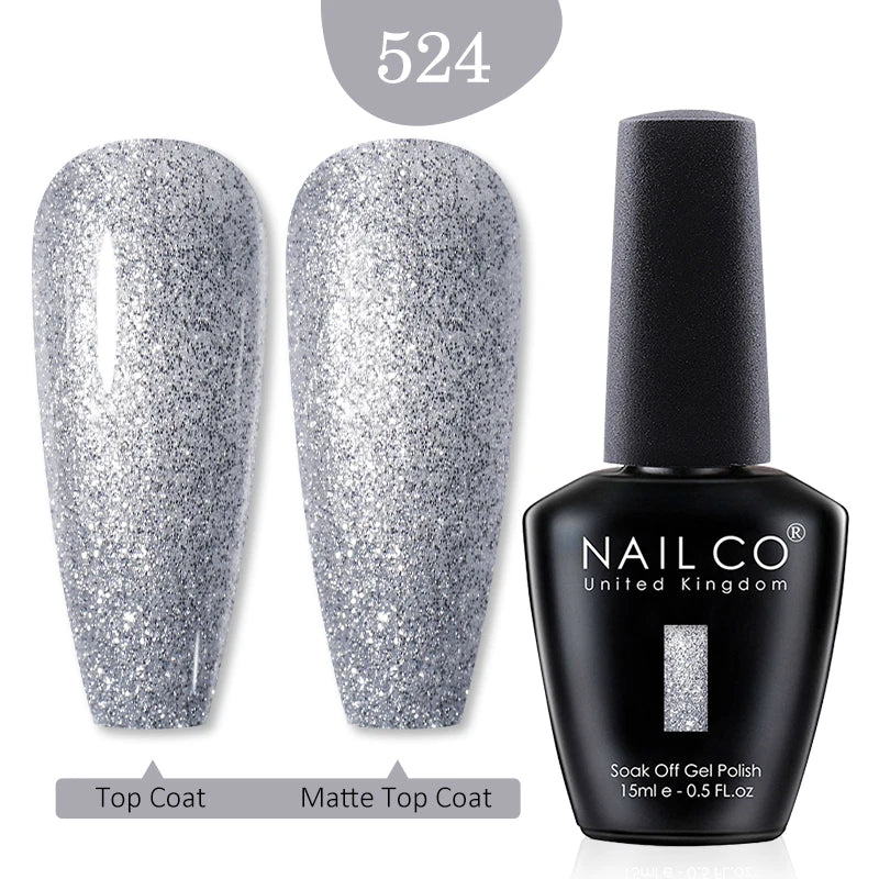 NAILCO Gel Polish 15ml Red & Pink 2026 Style Nails, Soak-Off Gel Polish for Long-Lasting, Flawless, Transform Your Nails with NAILCO Gel Polish Shine, Slay & Stay Perfect! Trendy 2026 Colors,