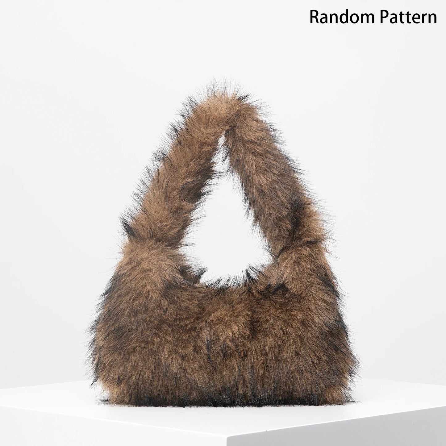 Premium Plush 2026  Hobo Handbag Sexy, Trendy & Perfect for Vacation or Daily Glam , Fuzz Shoulder Bag High-Quality, Cute & Dopamine-Style Chic