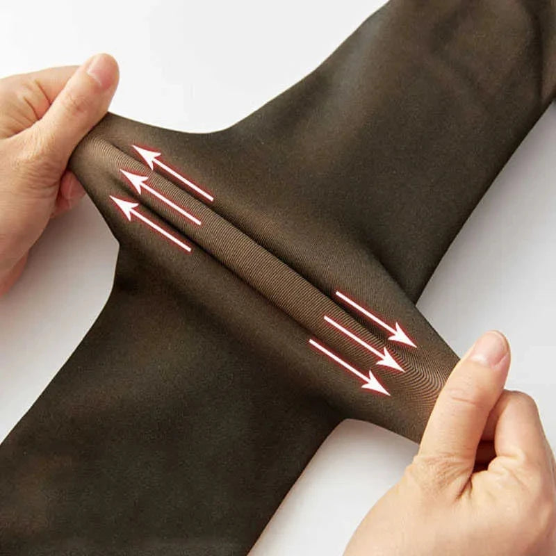 High Quality 2026 Edition Winter Warm Tights Women Pantyhose High Waist Thick Thermal Stockings Fleece Velvet Insulated Sock Pant Fake Translucent Legging