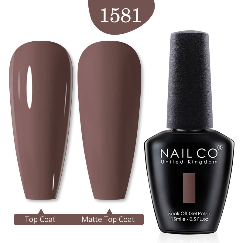 NAILCO Gel Polish 15ml Red & Pink 2026 Style Nails, Soak-Off Gel Polish for Long-Lasting, Flawless, Transform Your Nails with NAILCO Gel Polish Shine, Slay & Stay Perfect! Trendy 2026 Colors,