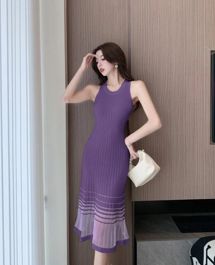 Boho Glam 2026 Sleeveless Crochet Midi Dress for Trendy Women Who Love Comfort & Style Luxe Sexy Crochet Knitted Midi Dress Breathable, Premium & Effortlessly Chic