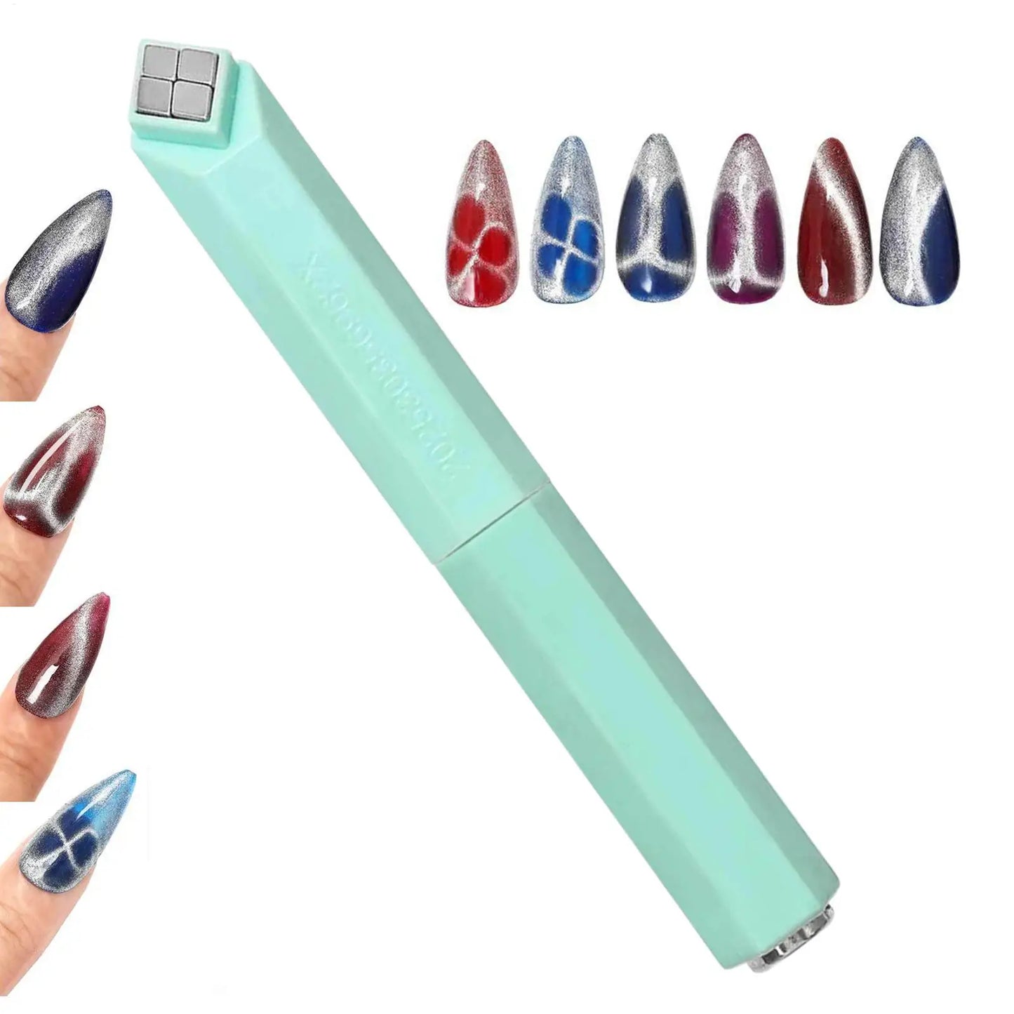 Nail Magnet Kit Create Stunning Cat’s Eye Gel Nails 2026 Style!, Magnetic Nail Art Made Easy Trendy & Instagram-Ready for 2026!, Create Stunning 3D Cat’s Eye Effects Compact Magnet for Perfect Nails