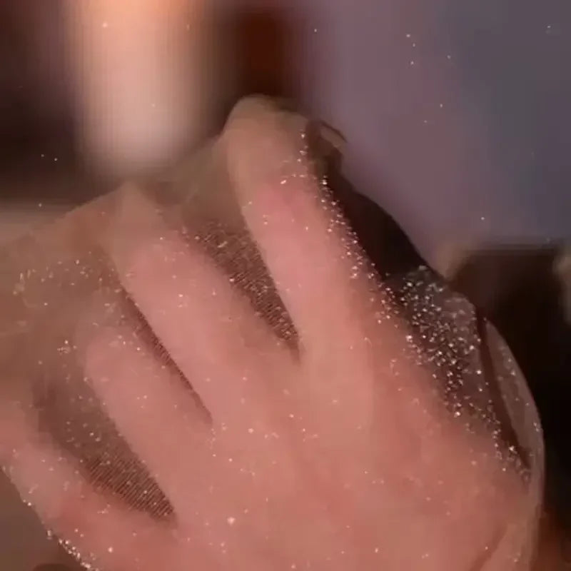 Premium Glitter Transparent Tights for Sexy Legs, Luxurious Summer Silk Stockings for Trendsetters, Tights with Sparkle Glamour for 2026, Chic, Sleek, and Irresistible Glittery Thigh High Pantyhose for Women