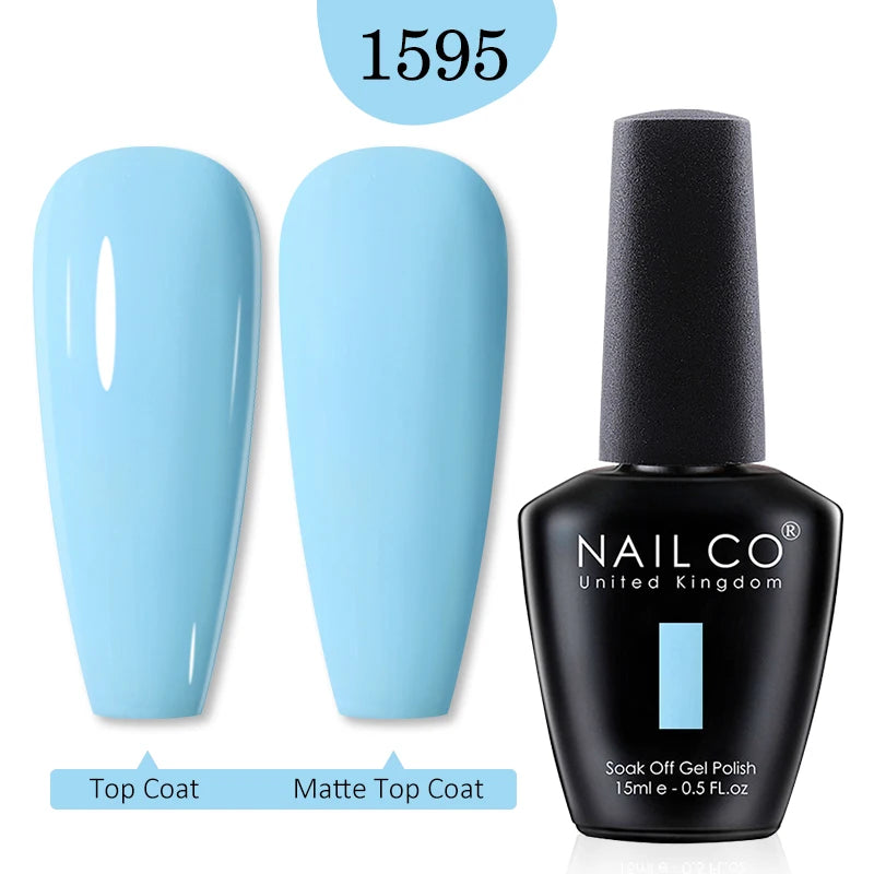NAILCO Gel Polish 15ml Red & Pink 2026 Style Nails, Soak-Off Gel Polish for Long-Lasting, Flawless, Transform Your Nails with NAILCO Gel Polish Shine, Slay & Stay Perfect! Trendy 2026 Colors,