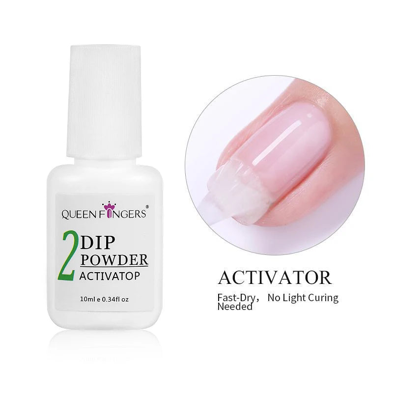 Complete Nail Kit Base, Activator, Top Coat & Brush Saver for 2026 Looks!, Long-Lasting, Chip-Free Nails DIY Dipping Powder 2026 Edition!, Salon-Perfect Nails at Home 1-4pcs Dipping Powder System 2026 Style!