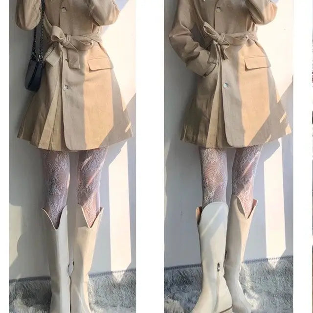 High Quality Heart Flower Pattern Pantyhose, Trendy Japanese Punk Inspired Mesh Tights Sexy, Soft & Premium, Mesh Heart & Flower Fishnet Stockings, Sexy & Cute! Heart Flower Mesh Fishnet Tights for Trendy Girls