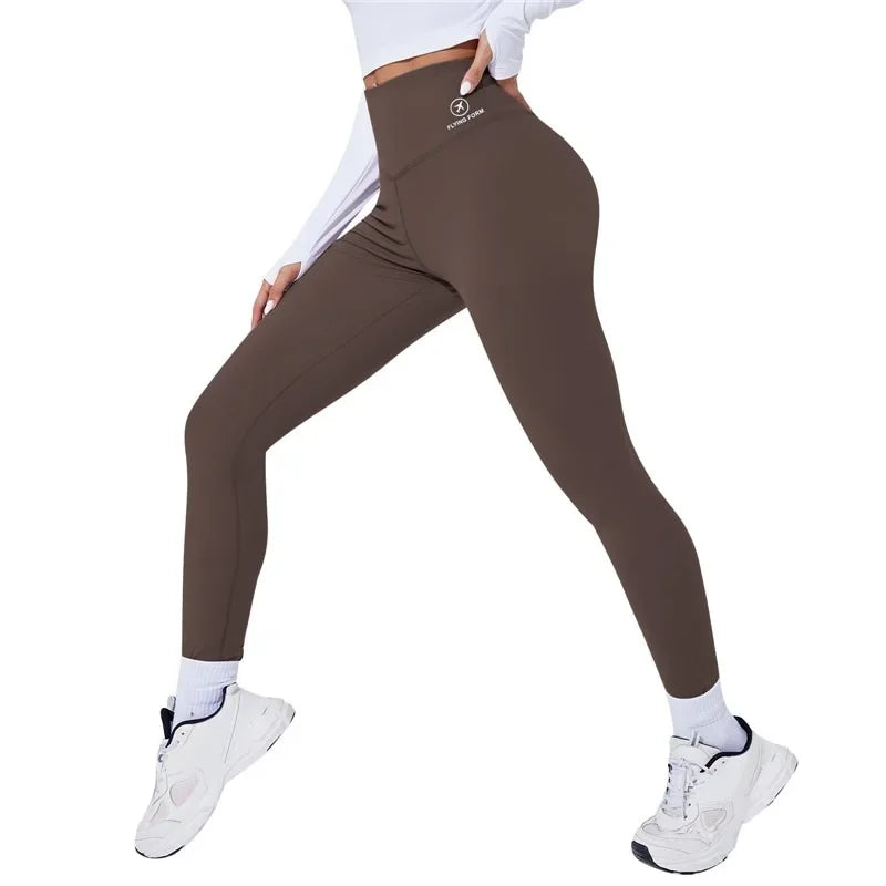 High Quality 2026 Winter Edition High Waist Yoga Warm Leggins Sports Tights Thermal Woman Running Pants Sexy Butt Lifting Leggings Push Up Panties Gym Fitness