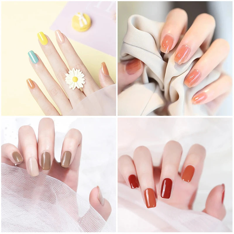 Complete Nail Gel Polish Kit with UV Lamp & Trendy Colors!, Complete Nail Gel Polish Kit with UV Lamp & Trendy Colors!, DIY 2026 Nail Magic Soak Off UV Gel Set with Everything You Need to Slay!