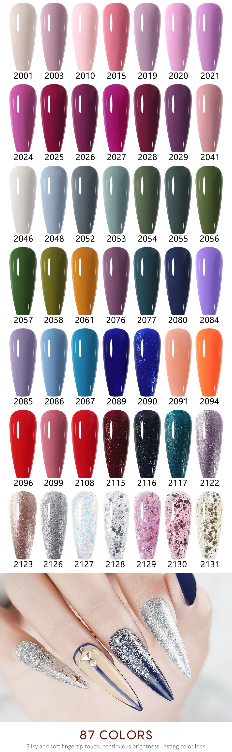 NAILCO Gel Polish 15ml Red & Pink 2026 Style Nails, Soak-Off Gel Polish for Long-Lasting, Flawless, Transform Your Nails with NAILCO Gel Polish Shine, Slay & Stay Perfect! Trendy 2026 Colors,