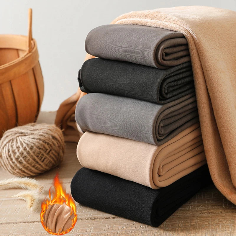 High Quality 2026 Edition Winter Warm Tights Women Pantyhose High Waist Thick Thermal Stockings Fleece Velvet Insulated Sock Pant Fake Translucent Legging