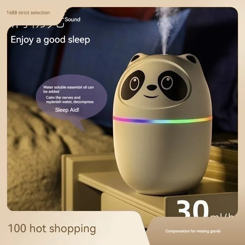 USB Aromatherapy Bear Diffuser for Any Room! ,Cutest Desk Companion Adorable Bear Humidifier & Night Light, Cute Meets Functional Bear Shaped Humidifier with Essential Oil Magic, USB Bear Humidifier for Home & Office