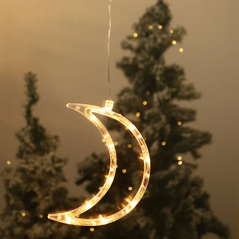 Magical Christmas Lights for Every Window, Wall, and Tabletop Let Your Home Glow! , Turn Your Home Into a Winter Wonderland Hanging Lights, Lamps 

Bring the magic of Christmas and New Year into your home with our all-in-one