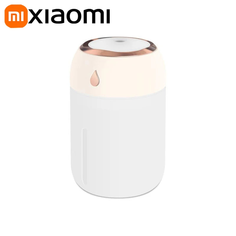 High Quality 2026 Xiaomi Mini Car Portable Air Humidifier Electric Aroma Diffuser LED Cool Light Mist For Home Car Aromatherapy Plant Purifier