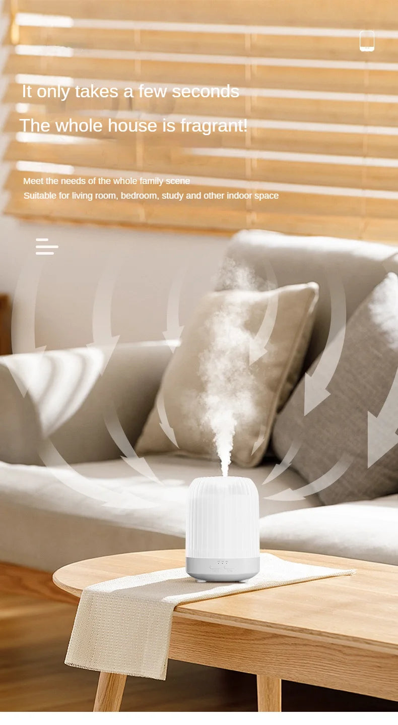 High Quality Premium 2026 Home Essential oil Aromatherapy Machine Automatic Perfume Machine Bedroom Diffuser With Night Light Humidifier