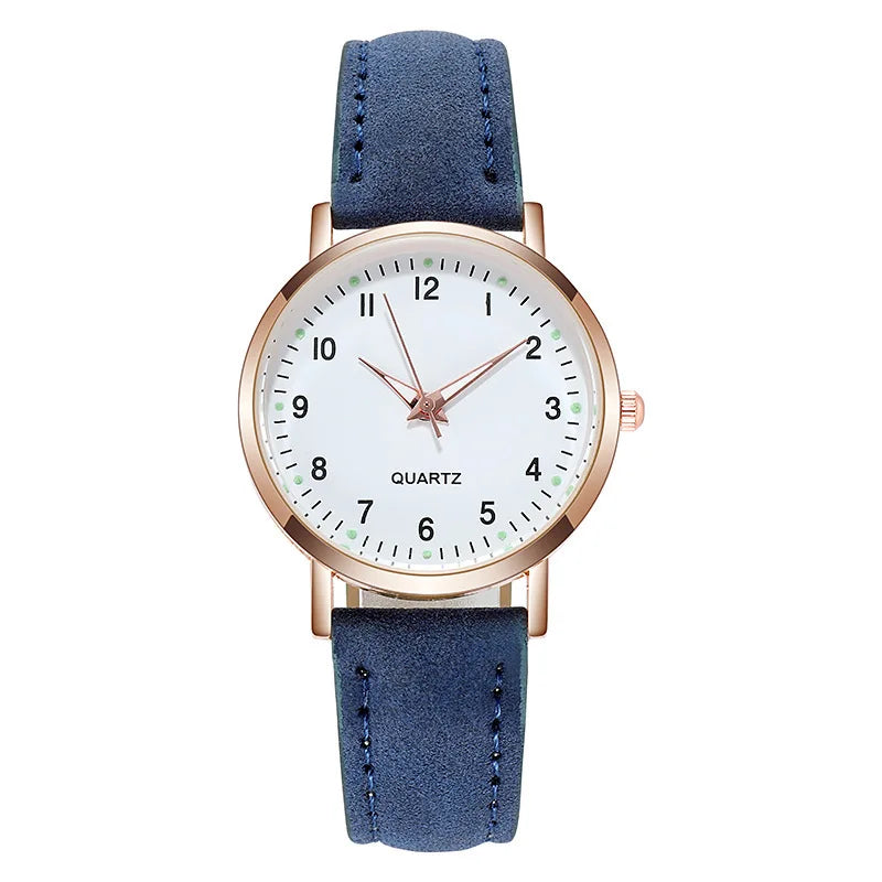 Luxury Leather Quartz Watch for Women Elegant 2026 Backlight Wristwatch Trendy, Durable & Must-Have Accessory , Premium Women’s Fashion Watch Look Luxurious, Feel Confident, Get Compliments