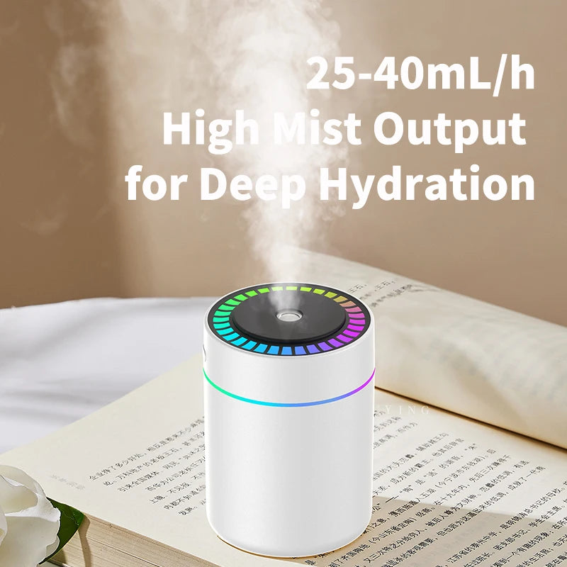 New Luxury Brand New 2026 Car Diffuser 80ML Mini Air Humidifier USB Electric Aroma Diffuser Essential Oil Purifier Aromatherapy Mist Maker Lights For Car Home Bedroom