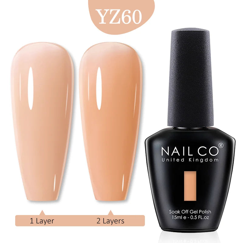 NAILCO Gel Polish 15ml Red & Pink 2026 Style Nails, Soak-Off Gel Polish for Long-Lasting, Flawless, Transform Your Nails with NAILCO Gel Polish Shine, Slay & Stay Perfect! Trendy 2026 Colors,