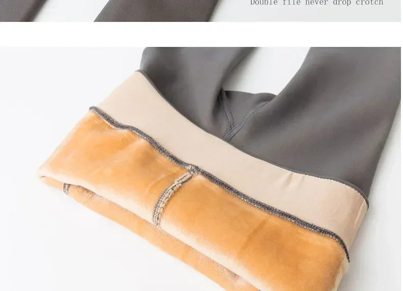High Quality 2026 Winter Edition Thicken Thermal Tights Leggings Women Winter Fleece Velvet Thermo Stockings High Waist Elastic Slim Sexy Translucent Pantyhose