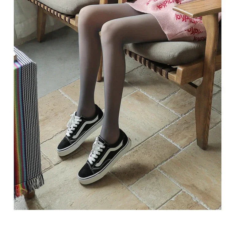 High Quality 2026 Winter Edition Thicken Thermal Tights Leggings Women Winter Fleece Velvet Thermo Stockings High Waist Elastic Slim Sexy Translucent Pantyhose