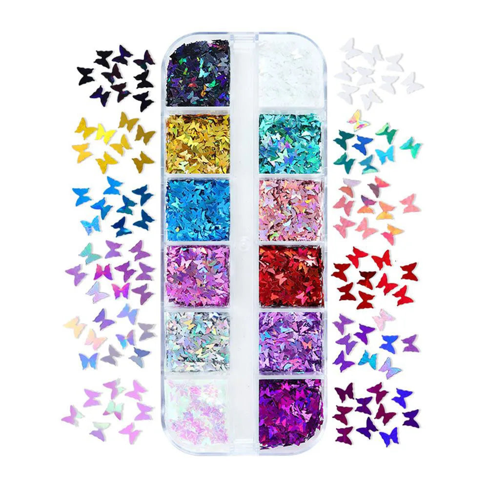 Nail Art DIY Kit for Every Mood Shine, Sparkle, Slay Complete 2026, Salon Perfect Nails in Minutes Stickers, Gold Foil & Glitter, Create Stunning Nail Designs Stickers, Glitter & Rhinestones