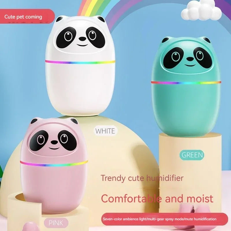 Brand New 2026 EDITION Small Portable Humidifier For Office Car Usb Portable Air Humidifier Diffuser Home Bedroom Humidifier ‌Adorable Bear Humidifier USB Aromatherapy Diffuser + Night Light, Essential Oil Gift