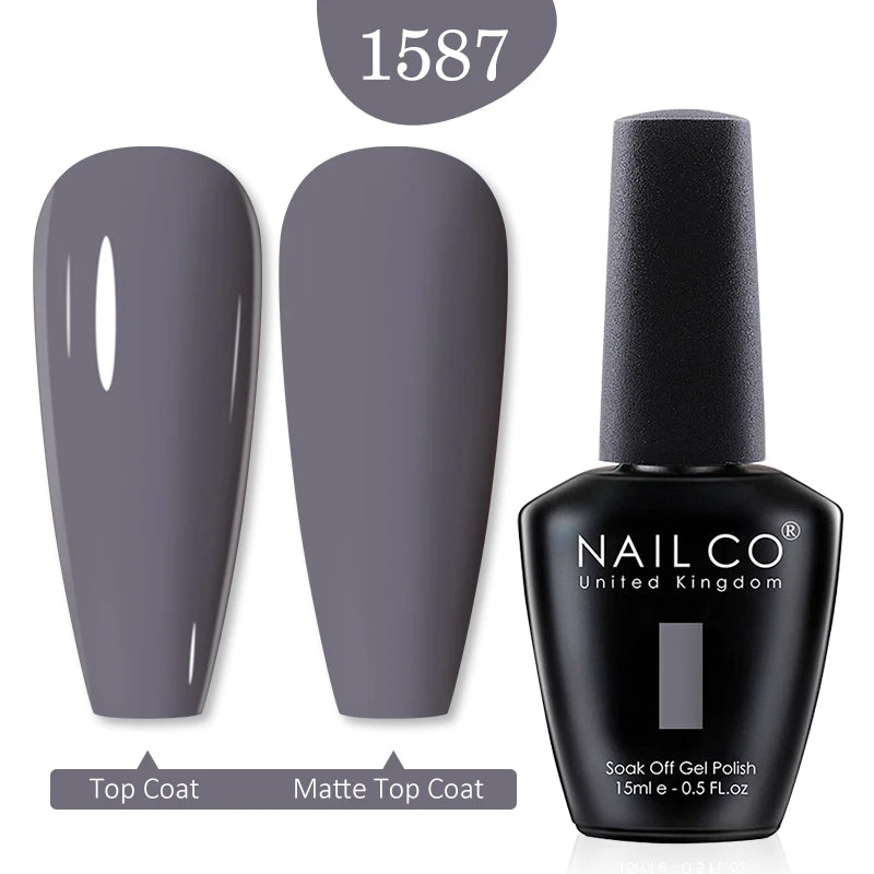 NAILCO Gel Polish 15ml Red & Pink 2026 Style Nails, Soak-Off Gel Polish for Long-Lasting, Flawless, Transform Your Nails with NAILCO Gel Polish Shine, Slay & Stay Perfect! Trendy 2026 Colors,