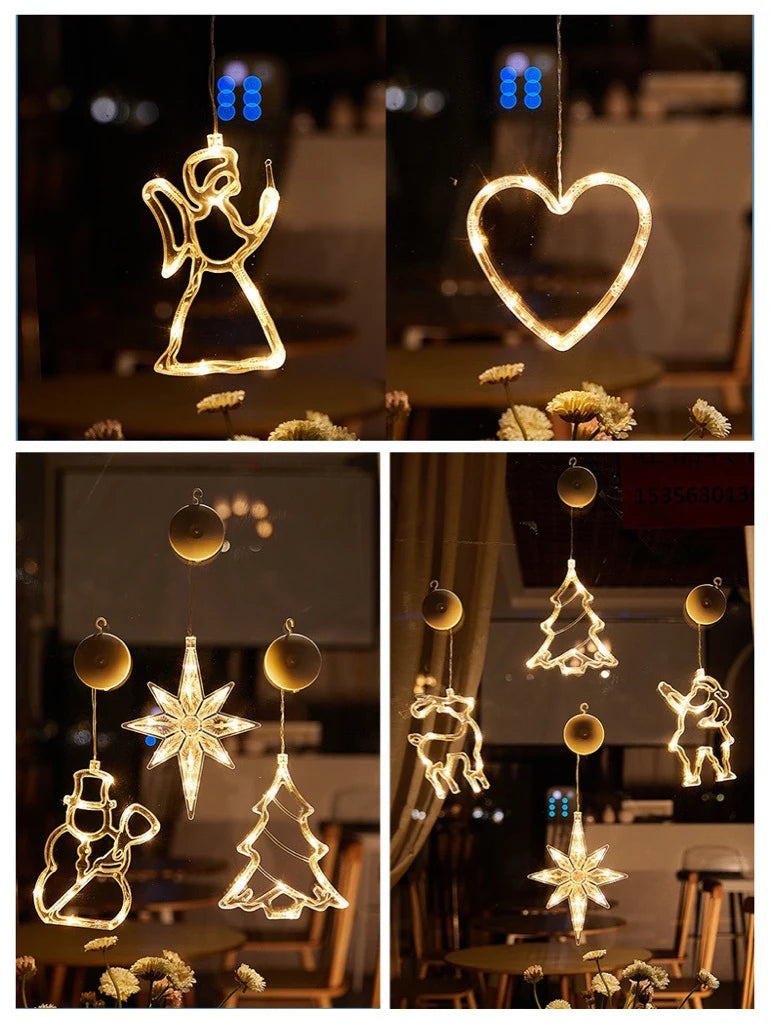 Magical Christmas Lights for Every Window, Wall, and Tabletop Let Your Home Glow! , Turn Your Home Into a Winter Wonderland Hanging Lights, Lamps 

Bring the magic of Christmas and New Year into your home with our all-in-one