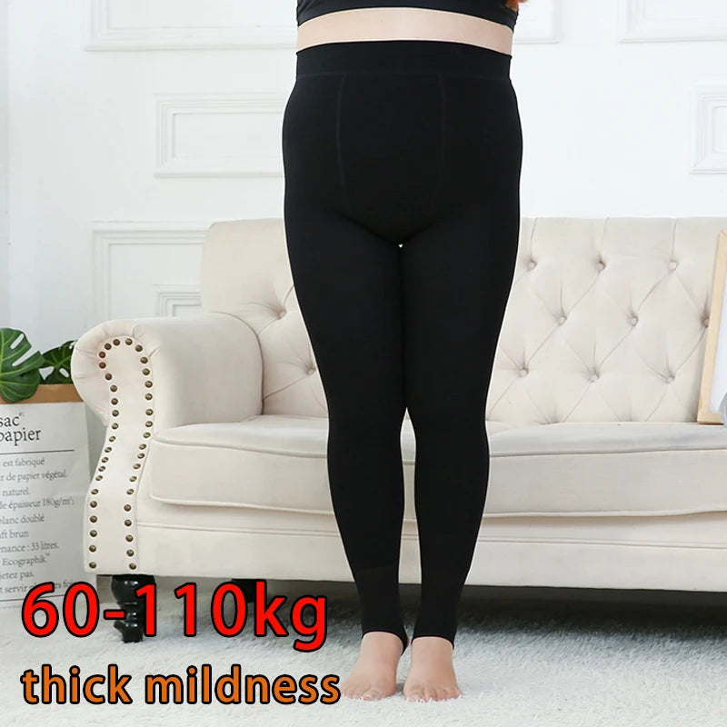 Quality 2026 Fashion Plus Size Leggings Women Clothing Feminino Leggings Thick Plus Size Women Trousers Bare Pantyhose  Warm Fall and Winter Fleecing