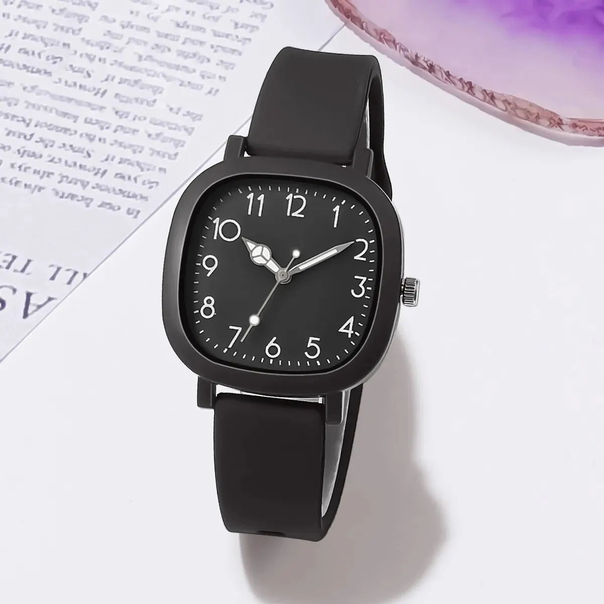 Premium 2026 Women’s Quartz Watch with Soft Silicone Strap, Premium Women’s Quartz Watch with Soft Silicone Strap, Premium Style Watch Sleek, Chic & Perfect for Every Occasion