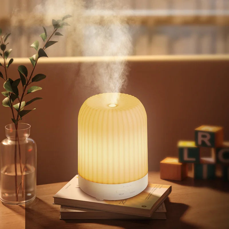 High Quality Premium 2026 Home Essential oil Aromatherapy Machine Automatic Perfume Machine Bedroom Diffuser With Night Light Humidifier