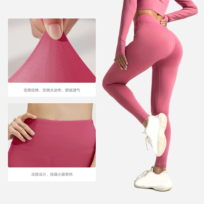 Premium High Quality Printed S-XL High Waist Naked Feeling Leggings WomenFitness Running Yoga Eggings Pants EnergyGym Tight Leggings Casual Workout Leggings