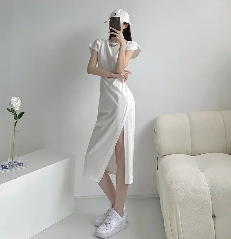 Luxury Cotton White Dress 2026 Pretty, Slimming & Effortlessly Stylish for Modern Women White or Black Midi Dress  Elegant, Premium & Perfectly Feminine for Every Occasion