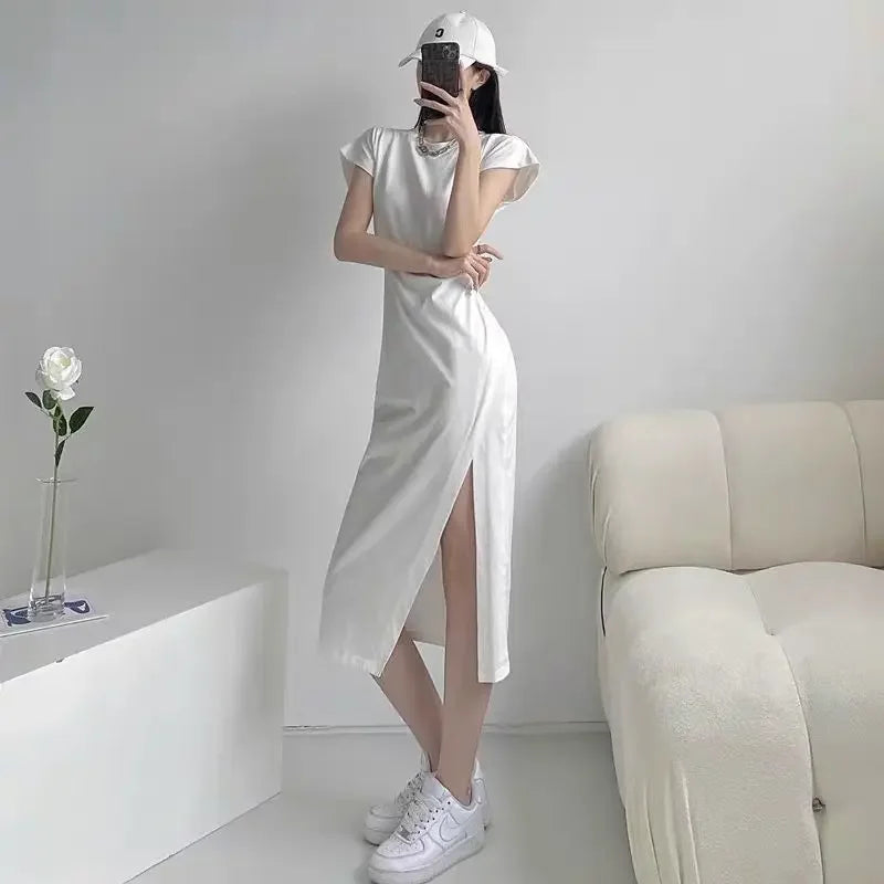 Luxury Cotton White Dress 2026 Pretty, Slimming & Effortlessly Stylish for Modern Women White or Black Midi Dress  Elegant, Premium & Perfectly Feminine for Every Occasion