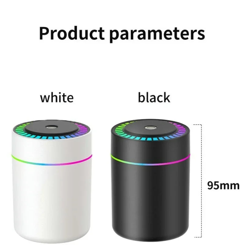 New Luxury Brand New 2026 Car Diffuser 80ML Mini Air Humidifier USB Electric Aroma Diffuser Essential Oil Purifier Aromatherapy Mist Maker Lights For Car Home Bedroom