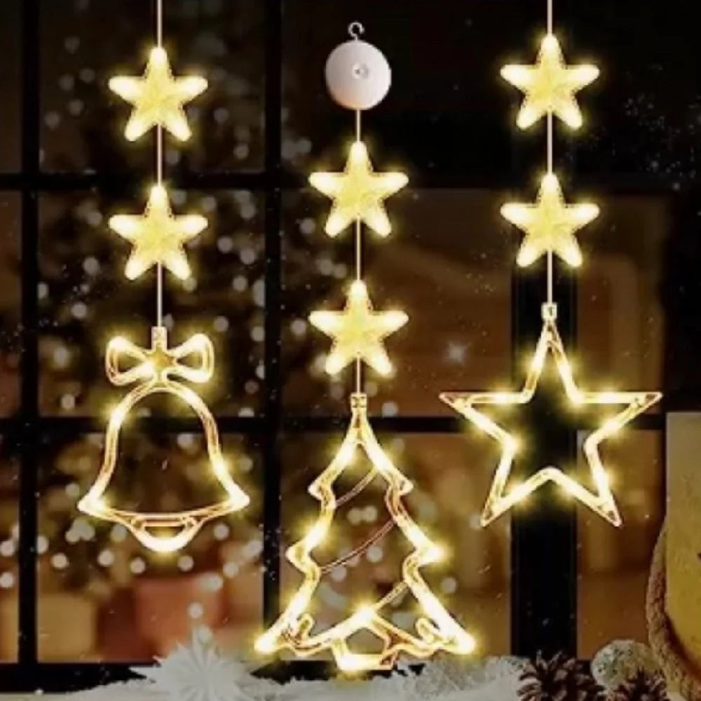 Magical Christmas Lights for Every Window, Wall, and Tabletop Let Your Home Glow! , Turn Your Home Into a Winter Wonderland Hanging Lights, Lamps 

Bring the magic of Christmas and New Year into your home with our all-in-one