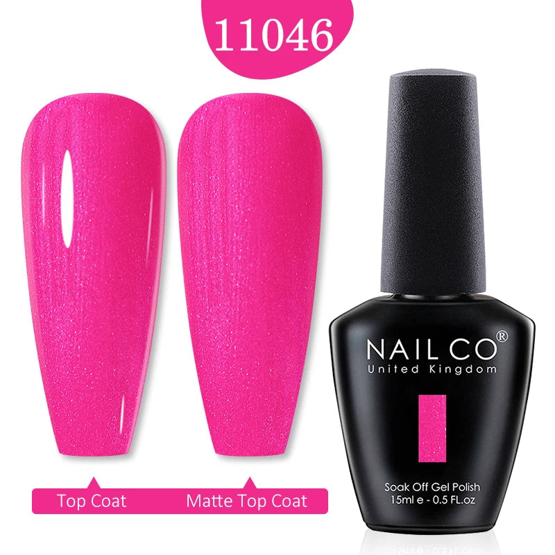 NAILCO Gel Polish 15ml Red & Pink 2026 Style Nails, Soak-Off Gel Polish for Long-Lasting, Flawless, Transform Your Nails with NAILCO Gel Polish Shine, Slay & Stay Perfect! Trendy 2026 Colors,