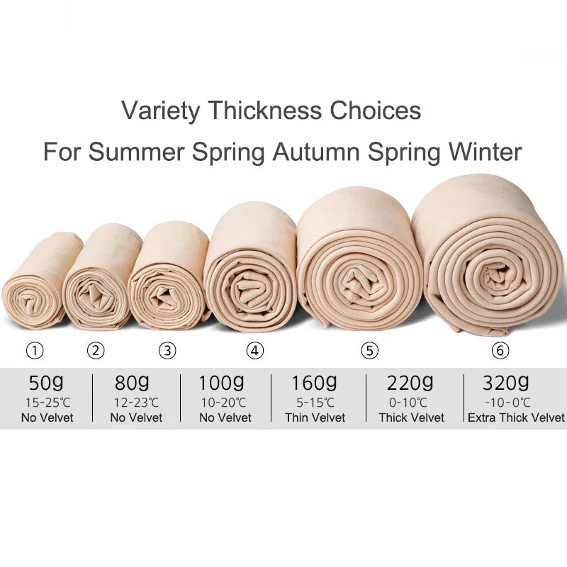 High Quality 2026 Edition Winter Warm Tights Women Pantyhose High Waist Thick Thermal Stockings Fleece Velvet Insulated Sock Pant Fake Translucent Legging