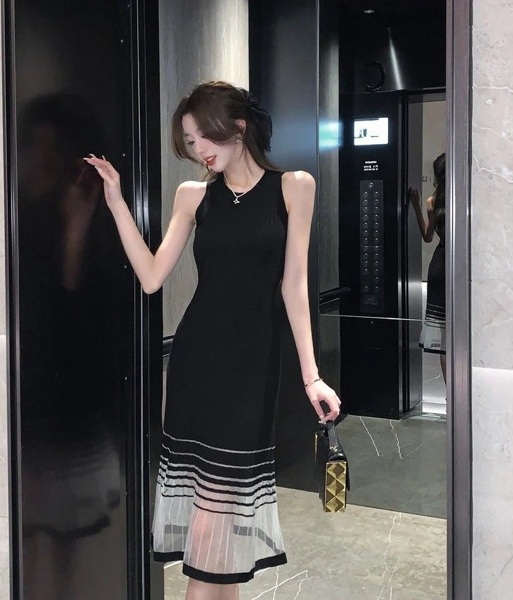 Boho Glam 2026 Sleeveless Crochet Midi Dress for Trendy Women Who Love Comfort & Style Luxe Sexy Crochet Knitted Midi Dress Breathable, Premium & Effortlessly Chic