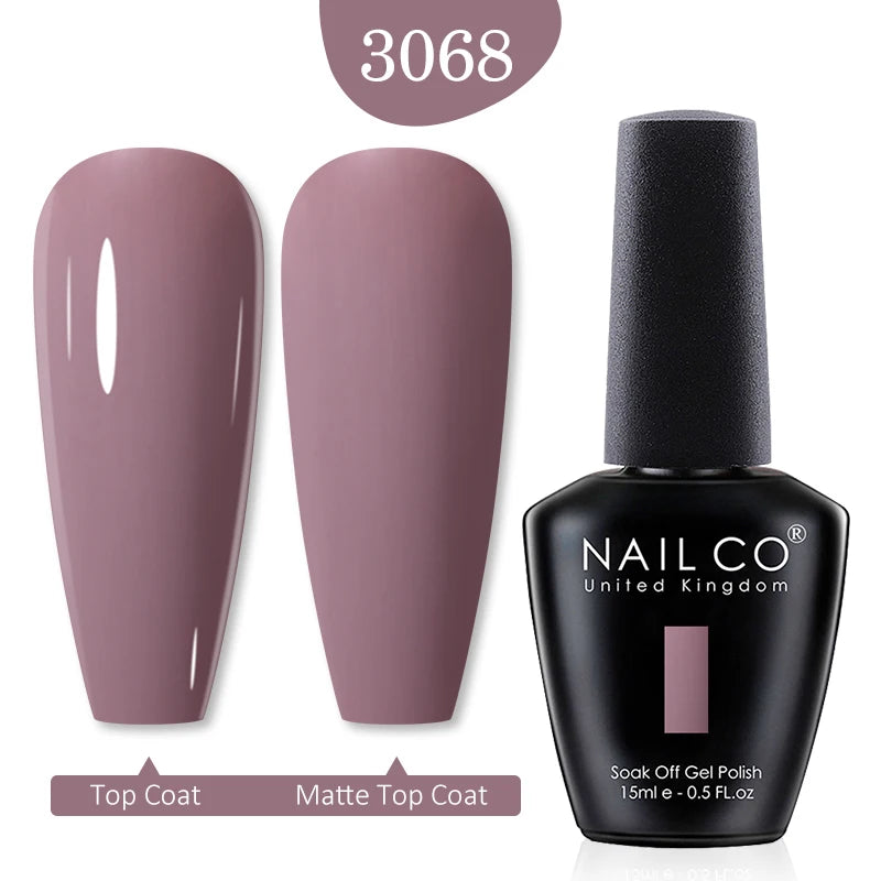 NAILCO Gel Polish 15ml Red & Pink 2026 Style Nails, Soak-Off Gel Polish for Long-Lasting, Flawless, Transform Your Nails with NAILCO Gel Polish Shine, Slay & Stay Perfect! Trendy 2026 Colors,