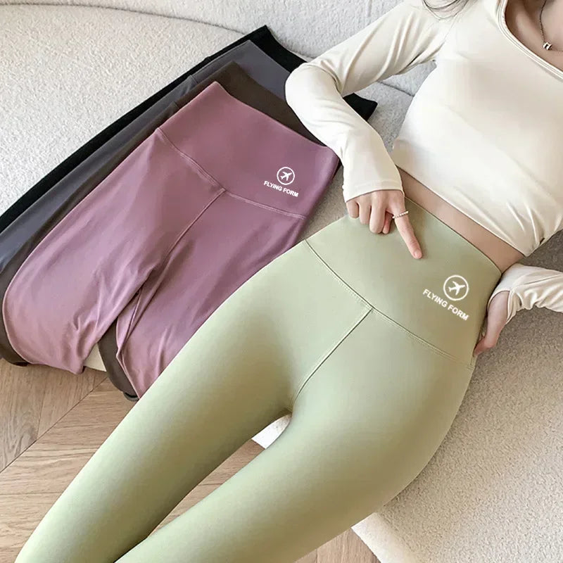 Premium Shark Pants for Women High Waisted, Hip Lifting & Trendy Yoga Leggings, Sexy & Slimming! Belly Lift Black Shark Leggings for Spring, Autumn & Winter,